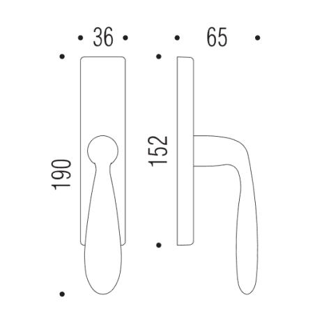 Window handle "COLOMBO Lara CB72"