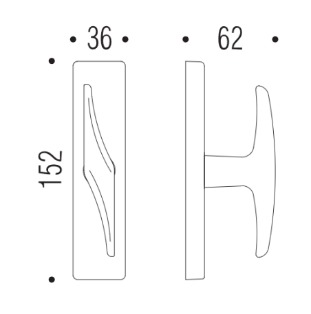 Window handle "COLOMBO Madi AM32"