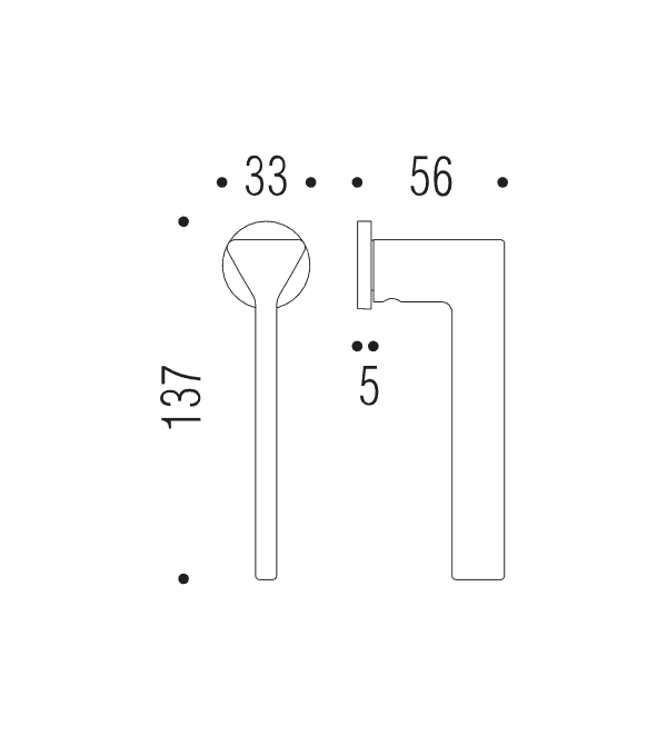 Window handle "COLOMBO Ama MF12"
