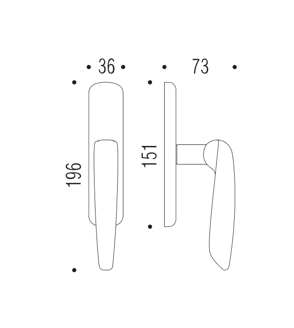Window handle "COLOMBO Daytona PF12"