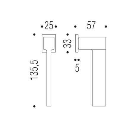 Lango rankena "COLOMBO Zelda MM12"