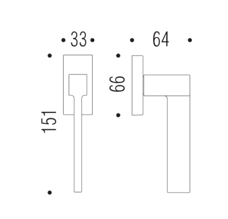 Lango rankena "COLOMBO Zelda MM12"