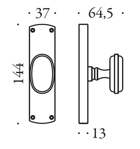 Window handle "COLOMBO Antologhia Accademia KAC12"