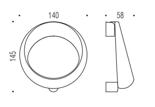 Durų belstukas "COLOMBO Flessum"