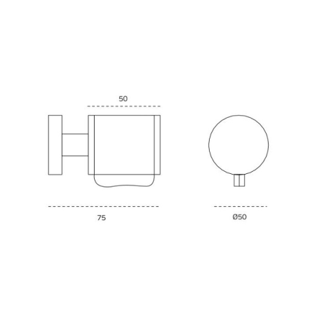 Fiksuota rankena "JNF SR.00.003.N Leather"