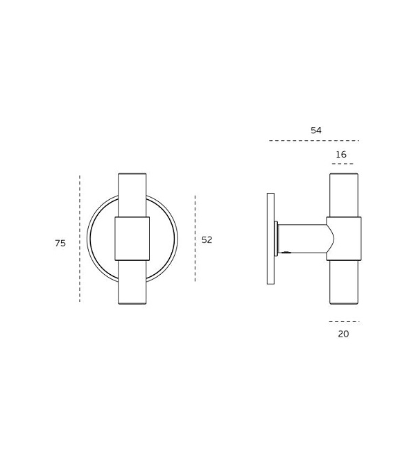 Fiksuota rankena "JNF IN.00.173.16"