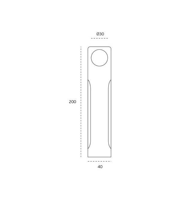 Pull handle "JNF SR.00.001.N Leather"