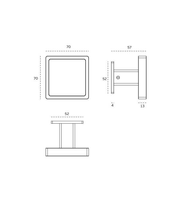 Fiksuota rankena "JNF IN.00.407"