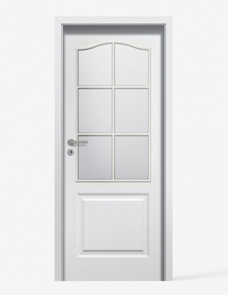 "MODERN 01S6" Internal doors. Rebated