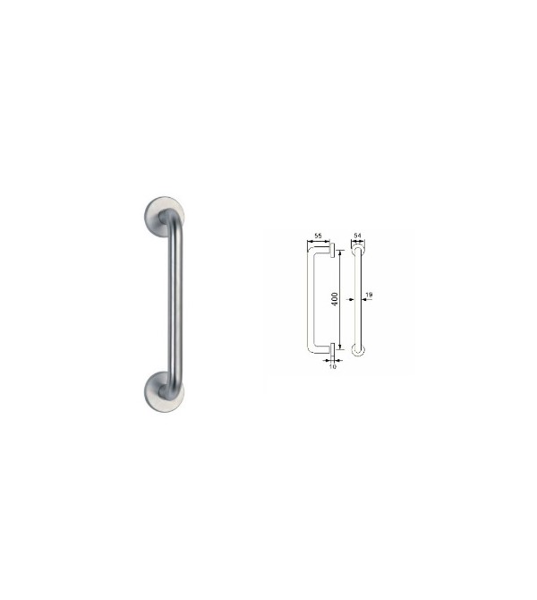 Patraukiama rankena "iNOVO TH 22-400 INOX"