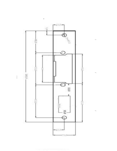 Frame plate "Eff Eff 60B-712"