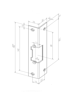 Frame plate "Eff Eff 09701-01"