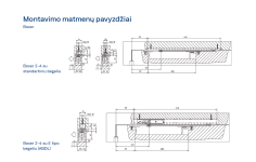 Durų pritraukėjas "GEZE BOXER 3-6" 2