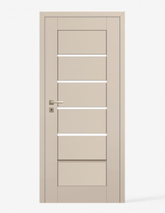 "SLIM W3S4" Internal doors. Non-rebated