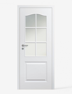 "MODERN 01S6" Internal doors. Non-rebated