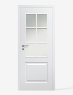 "MODERN 02S6" Internal doors. Non-rebated