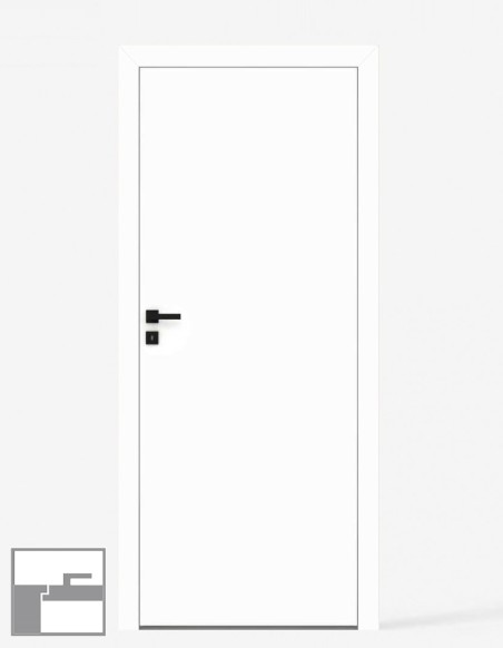 Interior doors "UNI 10" Inward Opening