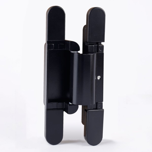 Concealed hinge for swing doors "T150 black"