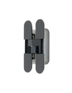 Concealed hinge "AGB ECLIPSE 3.2, HD black up to 60 kg"