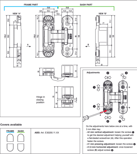 Paslėptas vyris "AGB ECLIPSE 2" Juodas