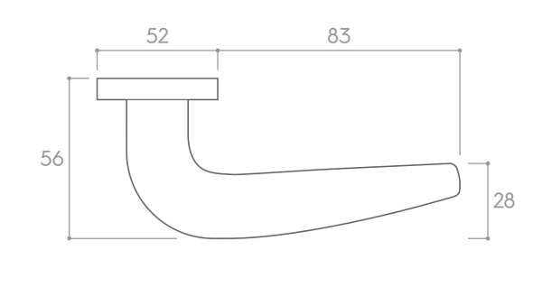 Handle "CORONA Soft R"