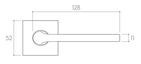 Handle "CORONA Scandi Q Slim"