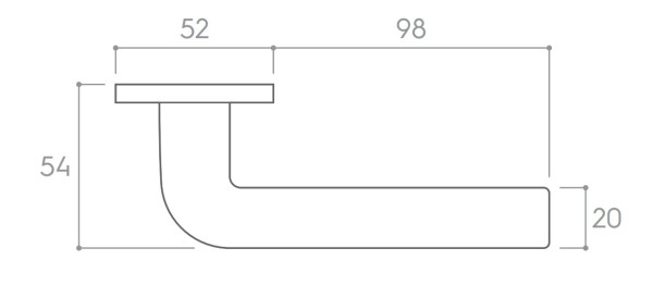 Rankena ''CORONA Scandi R Slim"