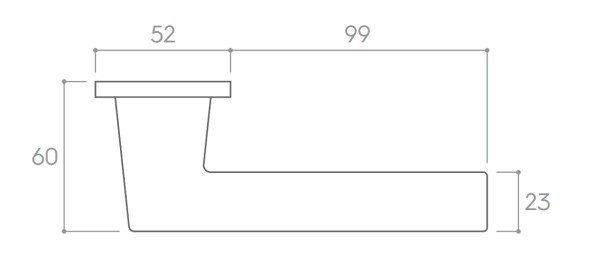 Handle "CORONA Harmony Q Slim"