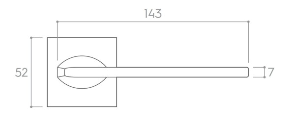 Handle "CORONA Harmony Q Slim"