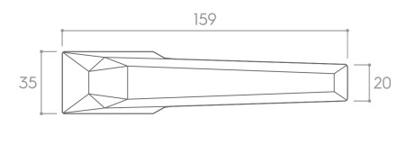 Handle "CORONA Prisma RT"