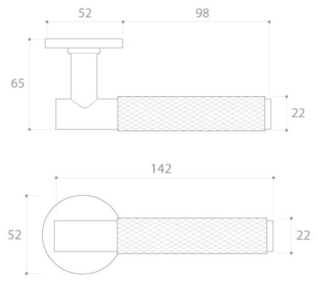 Handle "CORONA Time R Slim"