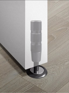 Invisible magnetic door stop "INOVO" Black 2