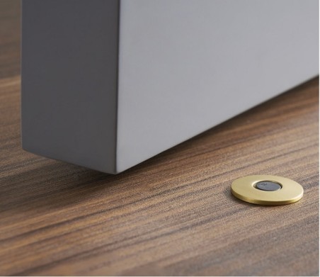 Hidden magnetic door stop "OGR Brown"