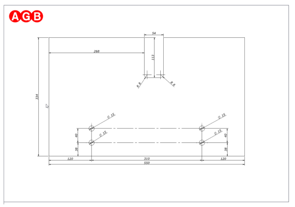 Silent magnetic lock set for glass "VITRA...