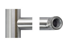 Double-sided handle with curved mounting. 1000mm, 800mm,... 2