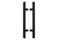 Double-sided square handle with straight mounting....