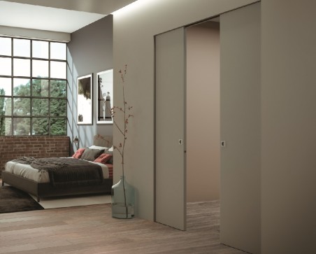“Essential GOLD DOUBLE” Concealed Frameless Sliding Door System Kit