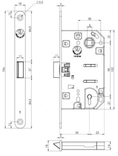 Silent operation "Lock STV ABS 215 BB" 2