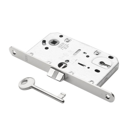 Vidaus durų "AGB spyna EVO BB 90 mm OC" Metalizuotas liežuvėlis