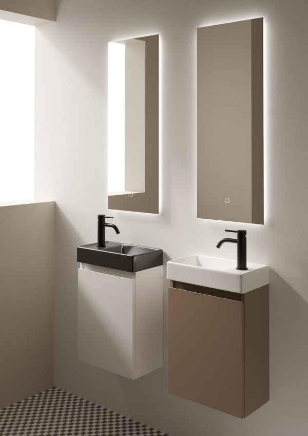 Mirror with ambient LED lighting "MINI"