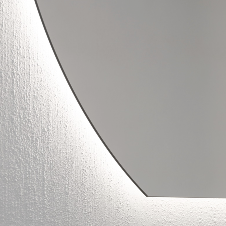 Veidrodis "SEMIROUND"