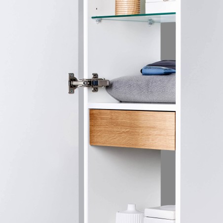 Tall bathroom cabinet "AMBER"