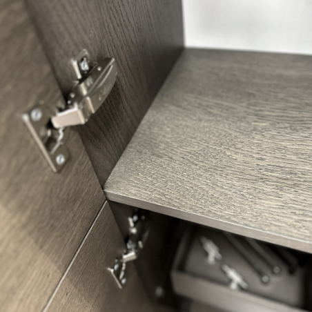 Tall bathroom cabinet "RUSTIC"