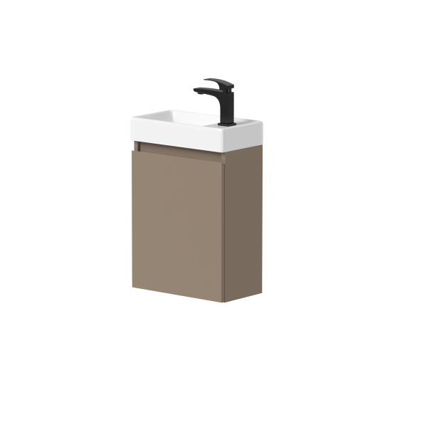 Cabinet with white washbasin "MINI"