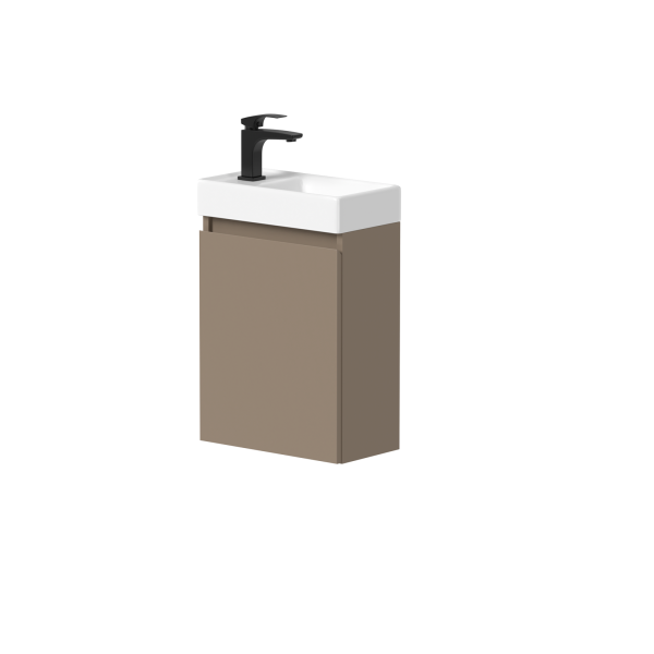 Cabinet with white washbasin "MINI"