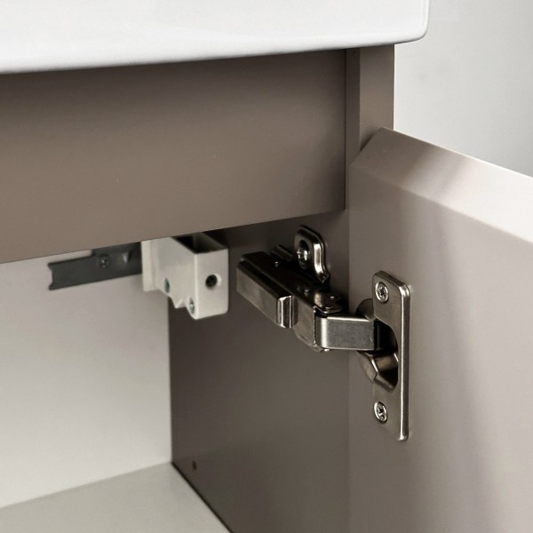 Cabinet with white washbasin "MINI"