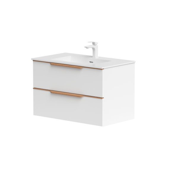 Spintelė “AMBER” su “Corian®1” praustuvu