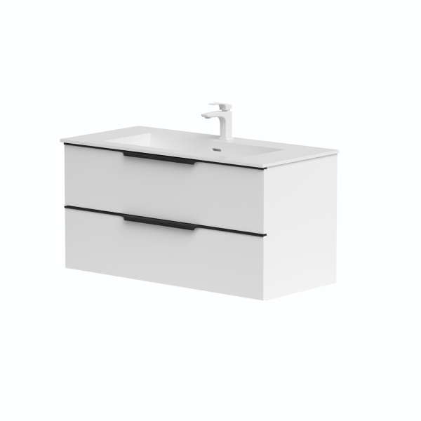 Spintelė “AMBER” su “Corian®1” praustuvu