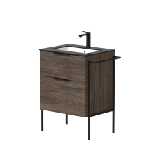 Cabinet with tabletop and metal frame “BIG”