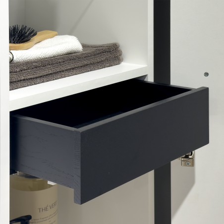 Tall bathroom cabinet "AMBER"